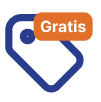 Icono de sistema de fichaje gratuito durante 12 meses con Kit Digital