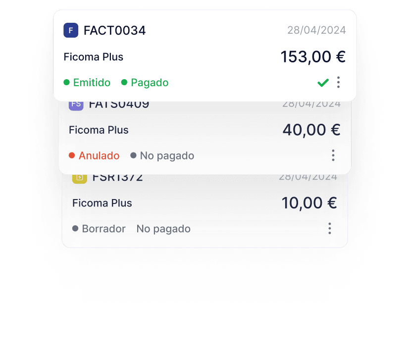 Crea y recopila facturas con Flesip